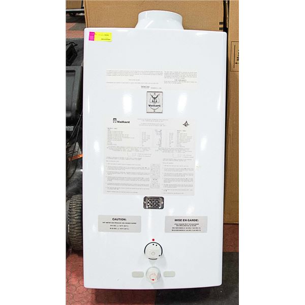 NEW IN BOX VAILANT GAS HOT WATER ON DEMAND MACHINE