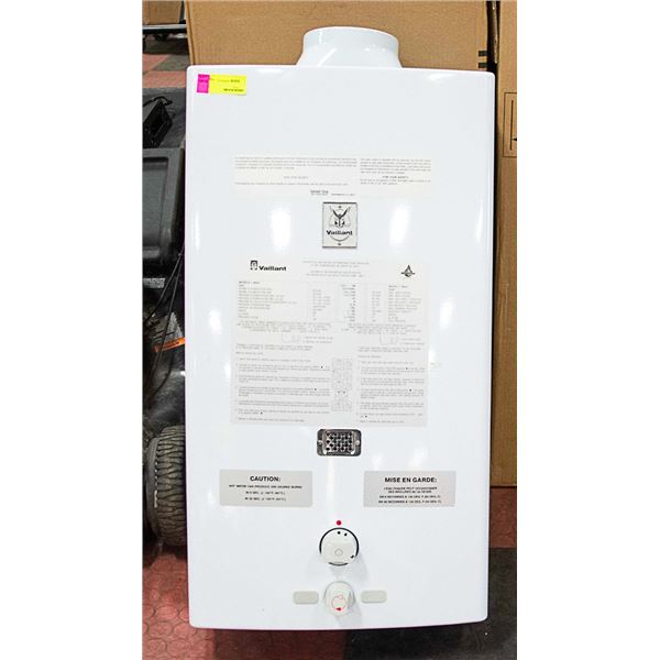 NEW IN BOX VAILANT GAS HOT WATER ON DEMAND MACHINE