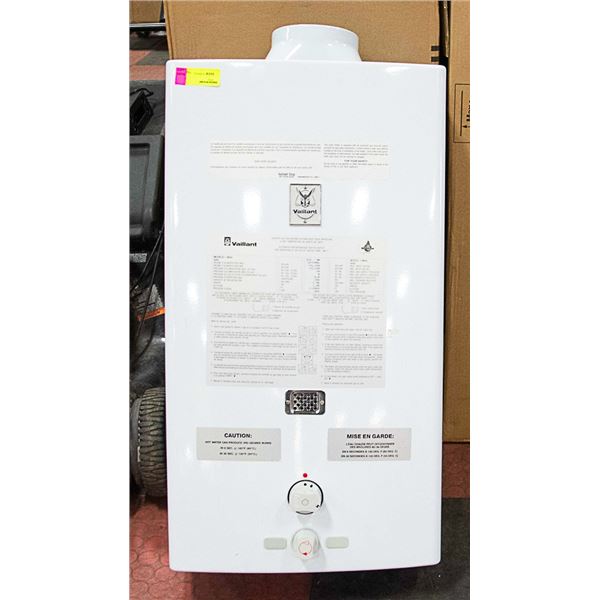 NEW IN BOX VAILANT GAS HOT WATER ON DEMAND MACHINE