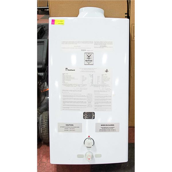 NEW IN BOX VAILANT GAS HOT WATER ON DEMAND MACHINE