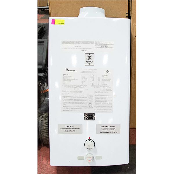 NEW IN BOX VAILANT GAS HOT WATER ON DEMAND MACHINE