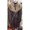 Image 1 : RICE LEATHER AND FUR COAT