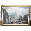 Image 1 : FRAMED PRINT OF MERCED RIVER, YOSEMITE VALLEY 1866
