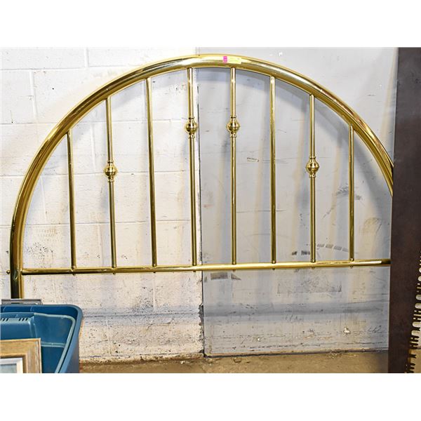 QUEEN SIZE BRASS HEADBOARD -MADE IN CANADA