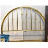 Image 1 : QUEEN SIZE BRASS HEADBOARD -MADE IN CANADA
