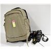 NIKON D3200 W/BACKPACK CASE