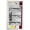 Image 1 : FOSTER GRANT READING GLASSES 3 PACK +1.50