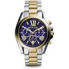 Image 2 : NEW MICHAEL KORS 2-TONE TRIPLE CHRONO MSRP $309