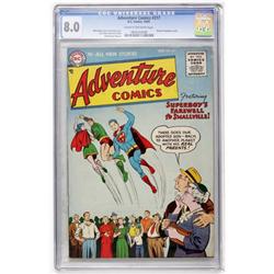 Adventure Comics #217 (DC, 1955) CGC VF 8.0