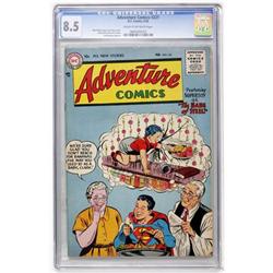Adventure Comics #221 (DC, 1956) CGC VF+ 8.5