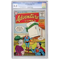 Adventure Comics #224 (DC, 1956) CGC VF+ 8.5