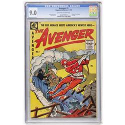 Avenger #1 (Magazine Enterprises, 1955) CGC