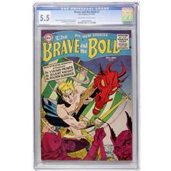 The Brave and the Bold #2 (DC, 1955) CGC FN- 5.5