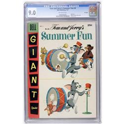 Dell Giant Comics - Tom and Jerry Summer Fun #4