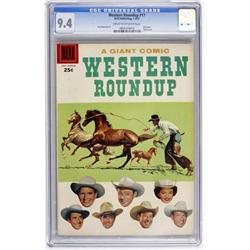Dell Giant Comics: Western Roundup #17 (Dell,
