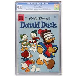 Donald Duck #51 (Dell, 1957) CGC NM 9.4