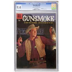 Four Color #679 Gunsmoke (Dell, 1956) CGC NM 9.4