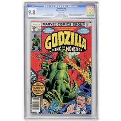 Godzilla #1 (Marvel, 1977) CGC NM/MT 9.8 White