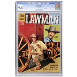 Lawman #5 File Copy (Dell, 1960) CGC NM 9.4