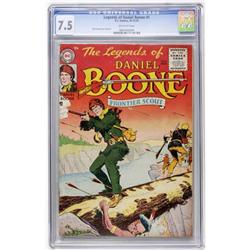 Legends of Daniel Boone #1 (DC, 1955) CGC VF-