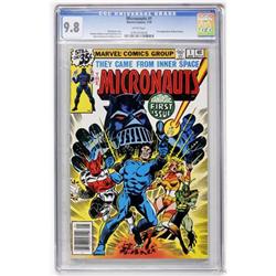 Micronauts #1 (Marvel, 1979) CGC NM/MT 9.8 White