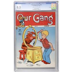 Our Gang #10 File Copy (Dell, 1944) CGC VF+ 8.5