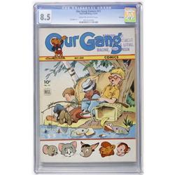 Our Gang #11 File Copy (Dell, 1944) CGC VF+ 8.5