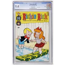 Richie Rich #43 File Copy (Harvey, 1966) CGC NM