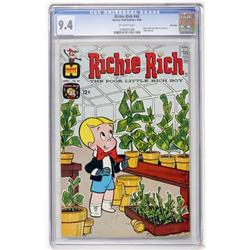 Richie Rich #44 File Copy (Harvey, 1966) CGC NM