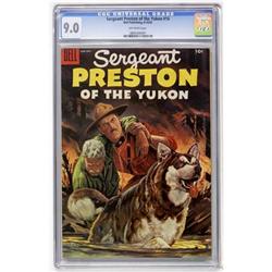Sergeant Preston of the Yukon #16 (Dell, 1955)