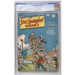 Star Spangled Comics #55 (DC, 1946) CGC VF- 7.5
