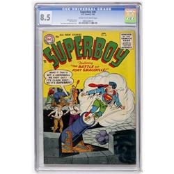 Superboy #46 (DC, 1956) CGC VF+ 8.5 Cream to