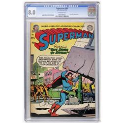 Superman #89 (DC, 1954) CGC VF 8.0 Off-white