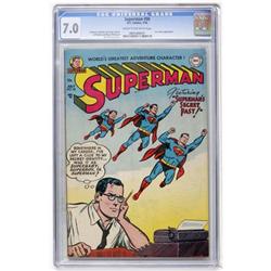 Superman #90 (DC, 1954) CGC FN/VF 7.0 Cream to