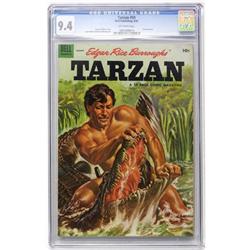 Tarzan #59 (Dell, 1954) CGC NM 9.4 Off-white