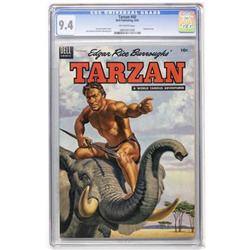 Tarzan #60 (Dell, 1954) CGC NM 9.4 Off-white