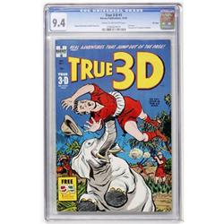 True 3-D #1 File Copy (Harvey, 1953) CGC NM 9.4