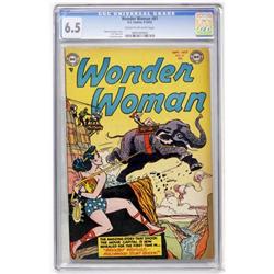 Wonder Woman #61 (DC, 1953) CGC FN+ 6.5 Cream to