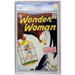Wonder Woman #91 (DC, 1957) CGC FN/VF 7.0 Cream