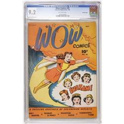 Wow Comics #45 Crowley Copy pedigree (Fawcett,