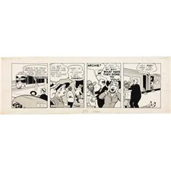 Bob Montana - Archie Daily Comic Strip Original