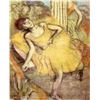 Image 1 : Edgar Degas - Sitting Dancer With The Right Leg Up