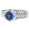 Image 5 : Rolex Womens Midsize 31mm Blue Diamond Lugs & Sapphire Datejust Wristwatch