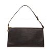Image 1 : Louis Vuitton Black Epi Leather Pochette Shoulder Bag