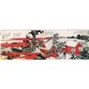 Image 1 : Hokusai - Red Houses