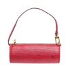 Image 1 : Louis Vuitton Red Epi Mini Papillon Wristlet Bag