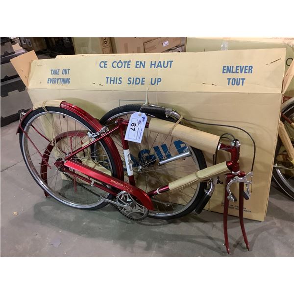 RALEIGH COLT 1 SPEED BIKE (NOS)