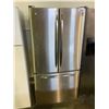 Image 1 : GE PROFILE STAINLESS STEEL FRENCH DOOR FRIDGE WITH VISIBLE DAMAGE MODEL #PFS22SISBSS