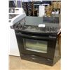 Image 1 : FRIGIDAIRE GALLERY SERIES ELECTRIC STOVETOP CONVECTION OVEN (CRACKED TOP) MODEL #CGLES389EB3