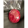 Image 2 : ROUGH MINERAL POLISHED HUGE RUBY 466.35CT - 93.28G, 56 X 48 X 22MM, MADAGASCAR